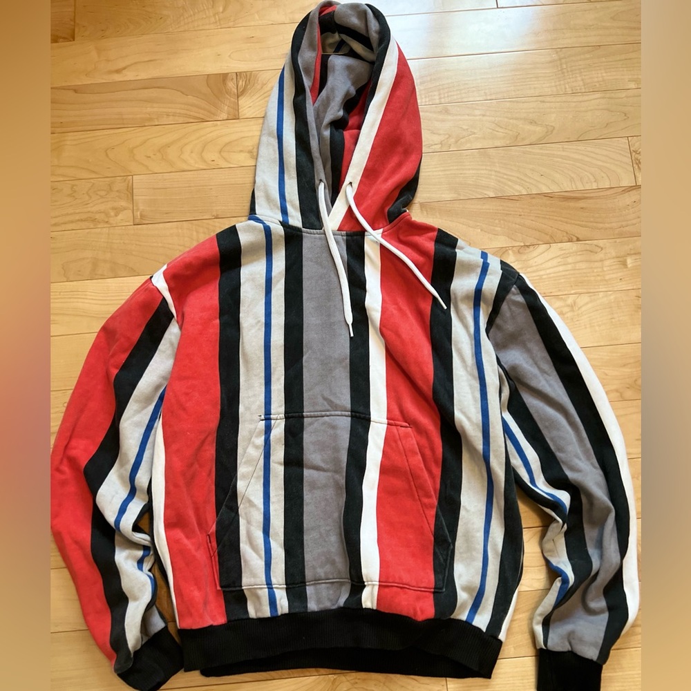 Urban outfitters Men’s striped hoodie
